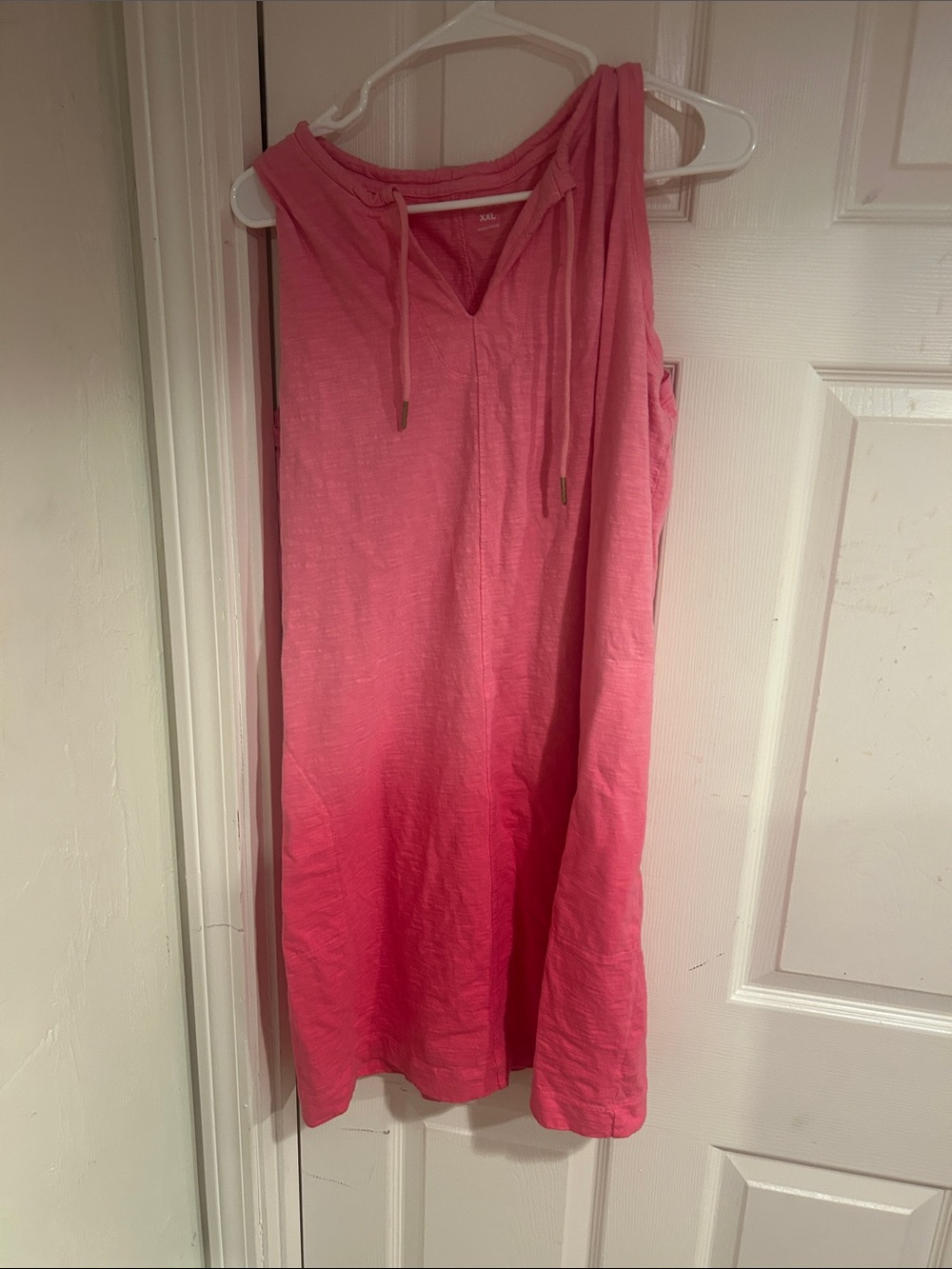 Sleeveless Pink Sundress Skirt